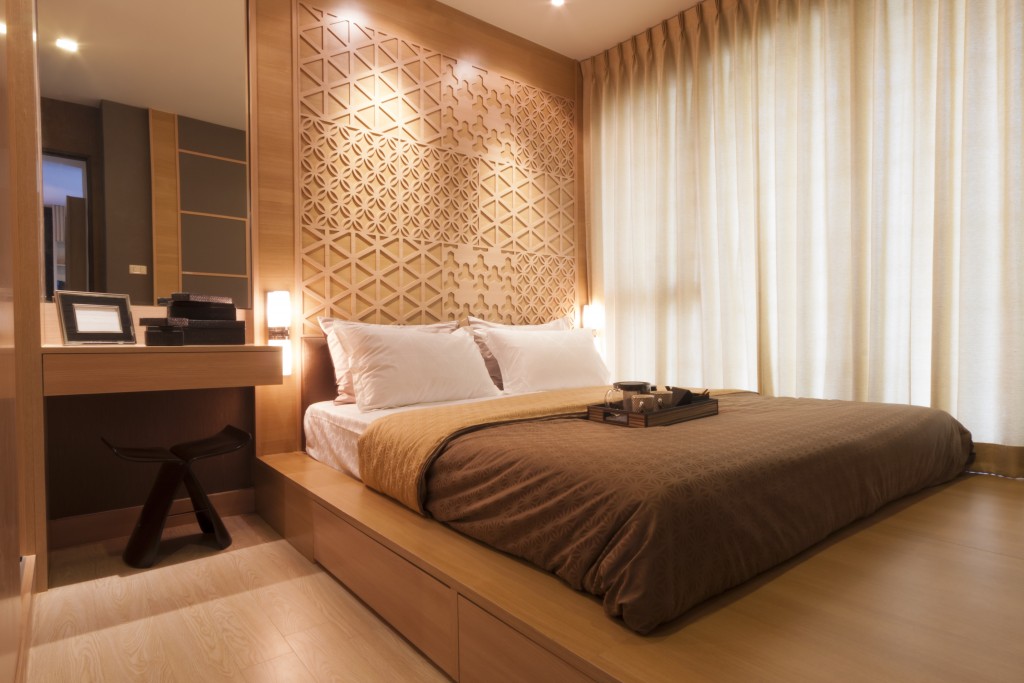 luxury hotel room