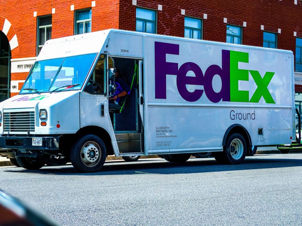 FedEx Logistics truck