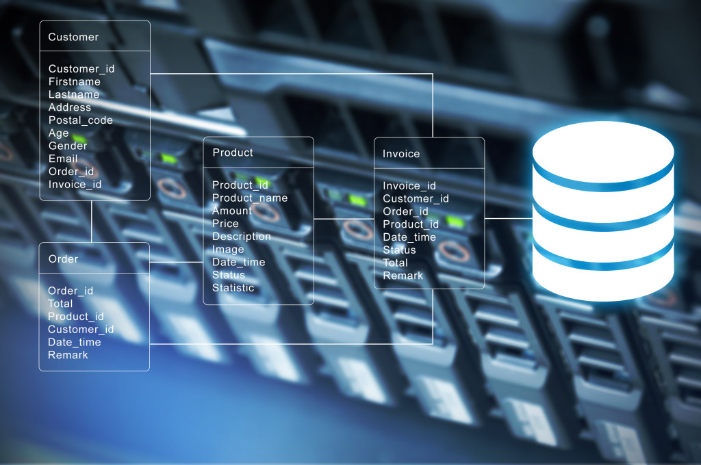 Database and server storage